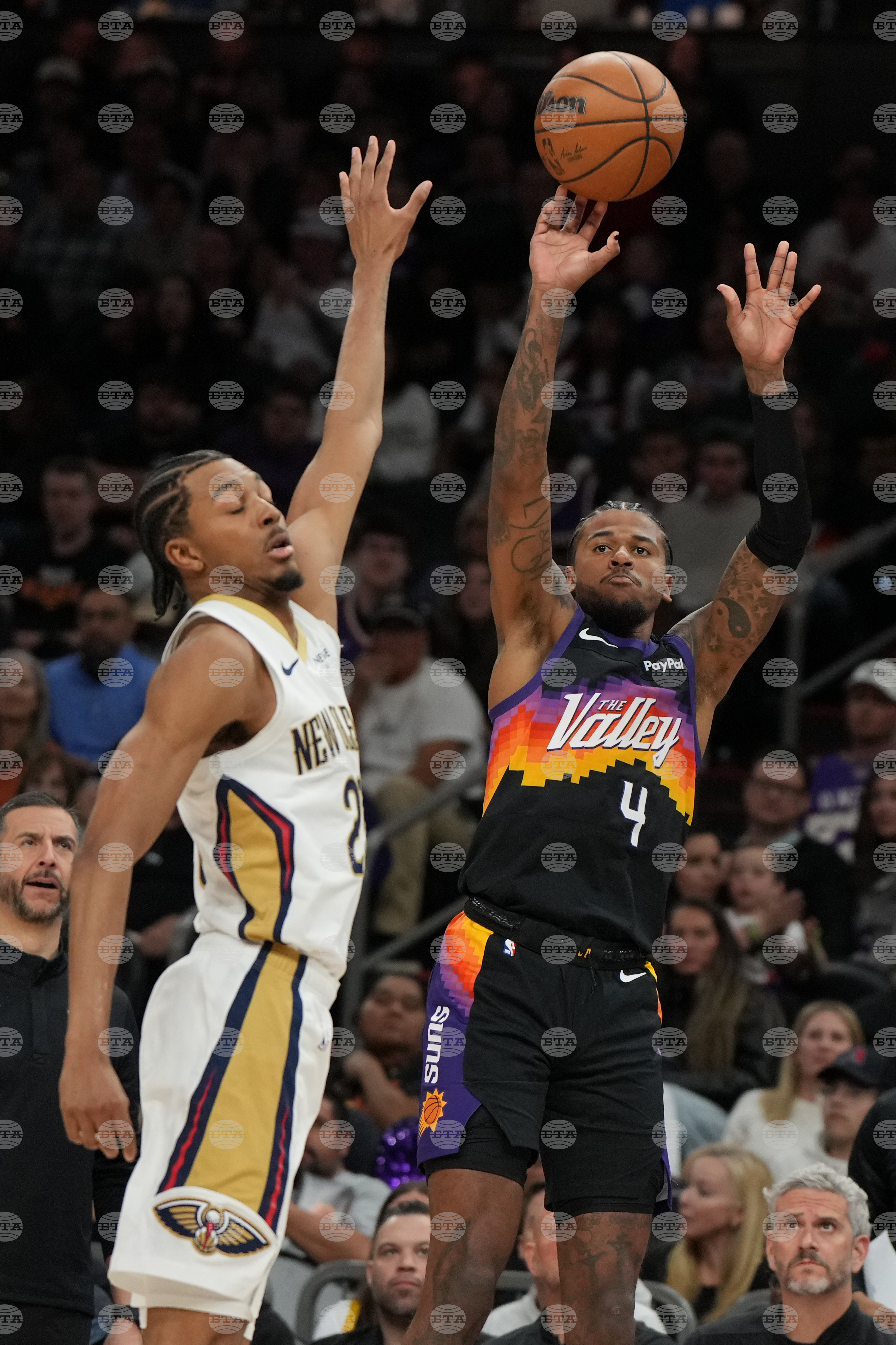 Pelicans Suns Basketball