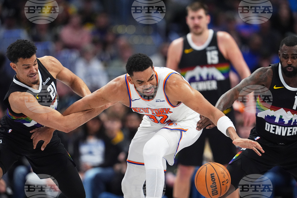 Knicks Nuggets Basketball