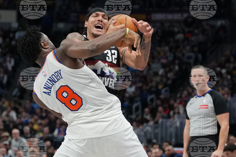 Knicks Nuggets Basketball