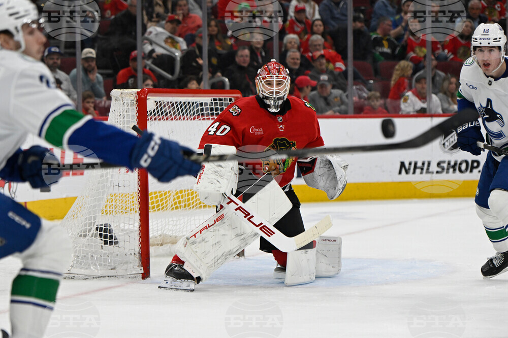 Canucks Blackhawks Hockey