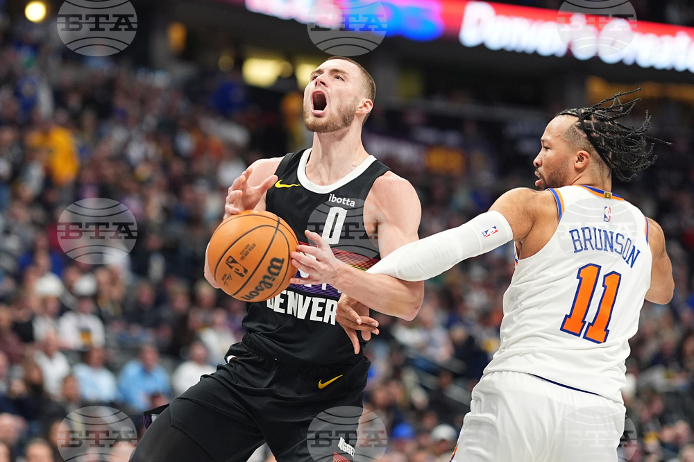 Knicks Nuggets Basketball