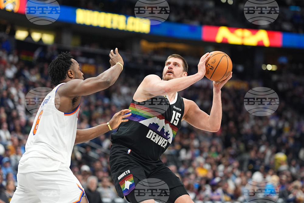 Knicks Nuggets Basketball