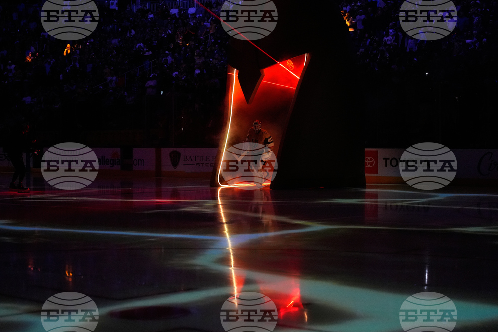 APTOPIX Wild Golden Knights Hockey