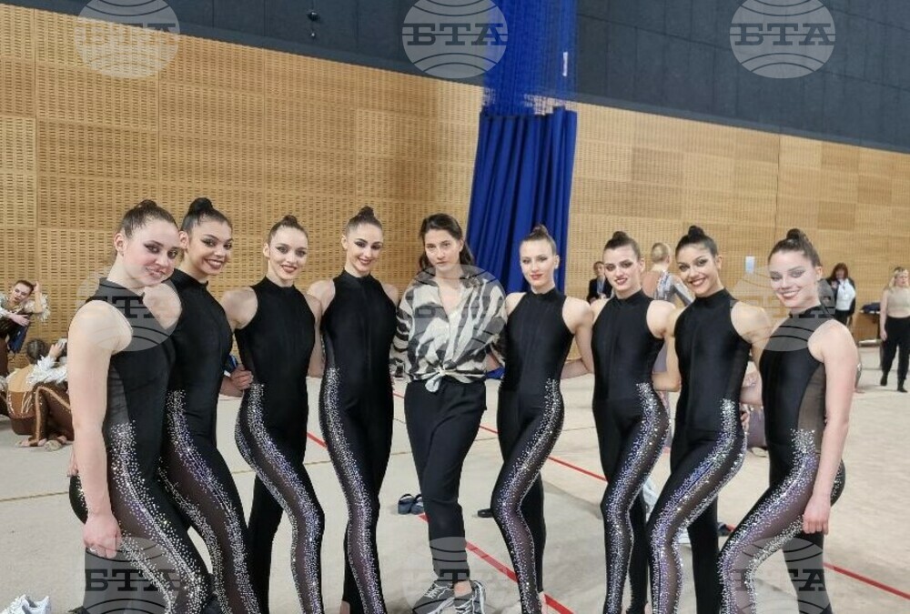 Bulgarian Team Wins Silver in Aesthetic Group Gymnastics World Cup in Sofia