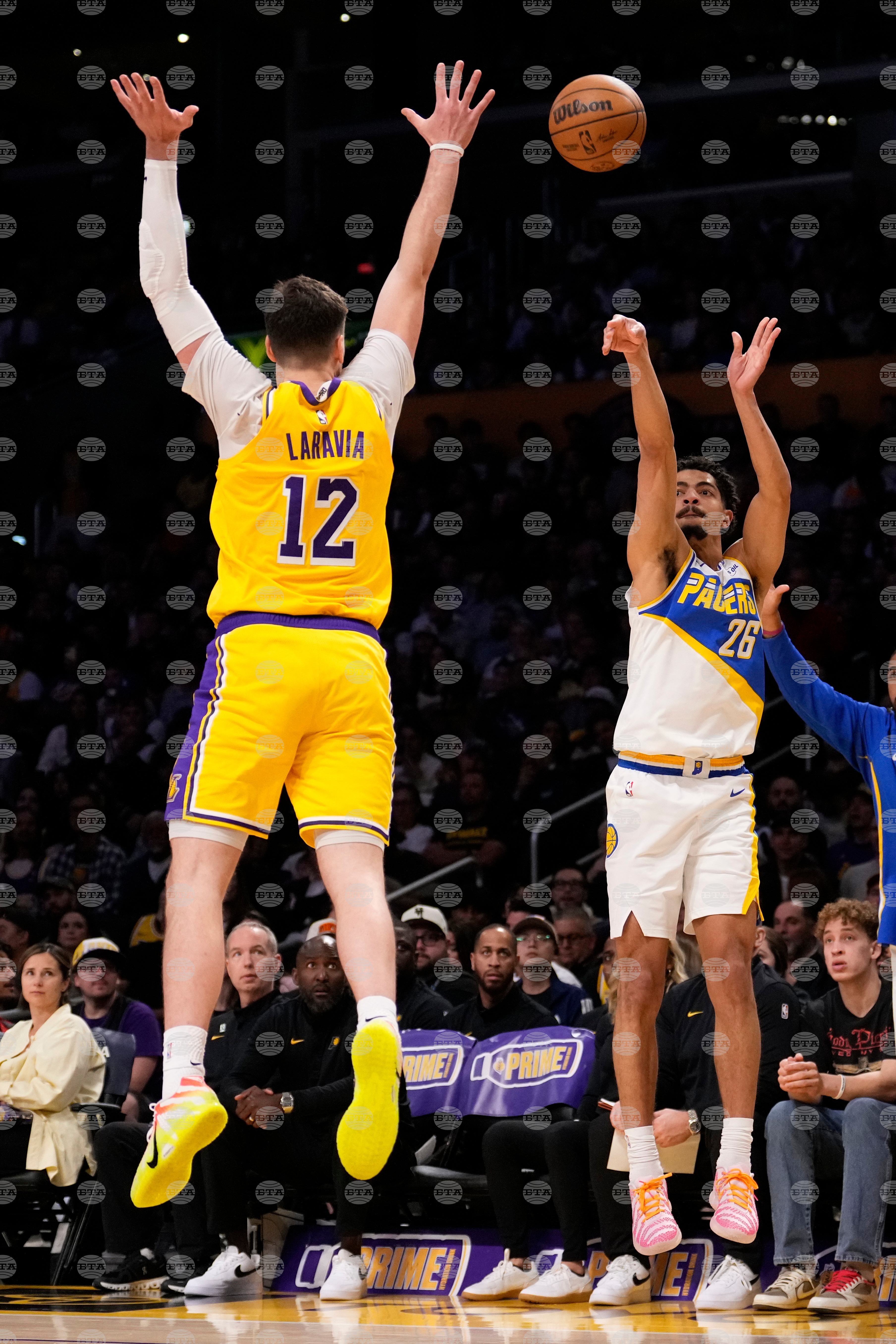 Pacers Lakers Basketball