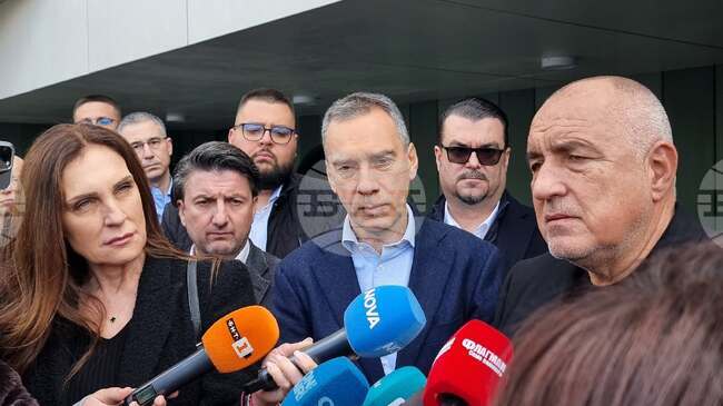 Димитър Николов ще води листата на ГЕРБ в Бургас, каза Бойко Борисов