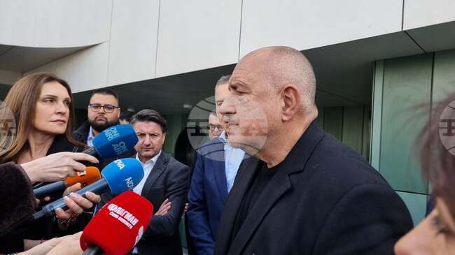 Политическата криза не е създадена от ГЕРБ, каза Бойко Борисов в Бургас