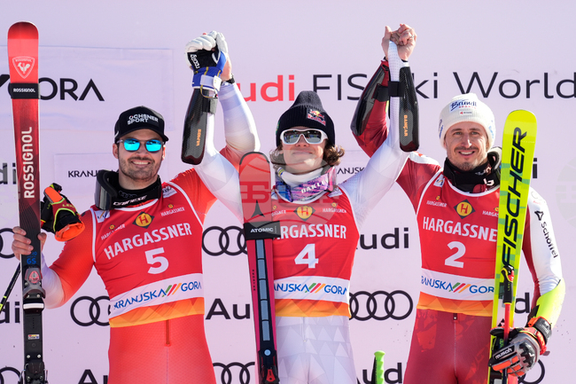 Олимпийският шампион Лукас Пинейро Бротен спечели гигантския слалом в Кранска гора