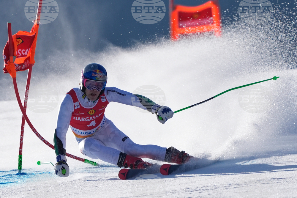 APTOPIX Slovenia World Cup Alpine Skiing