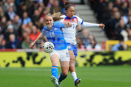 Britain Women's World Cup Qualifier Soccer