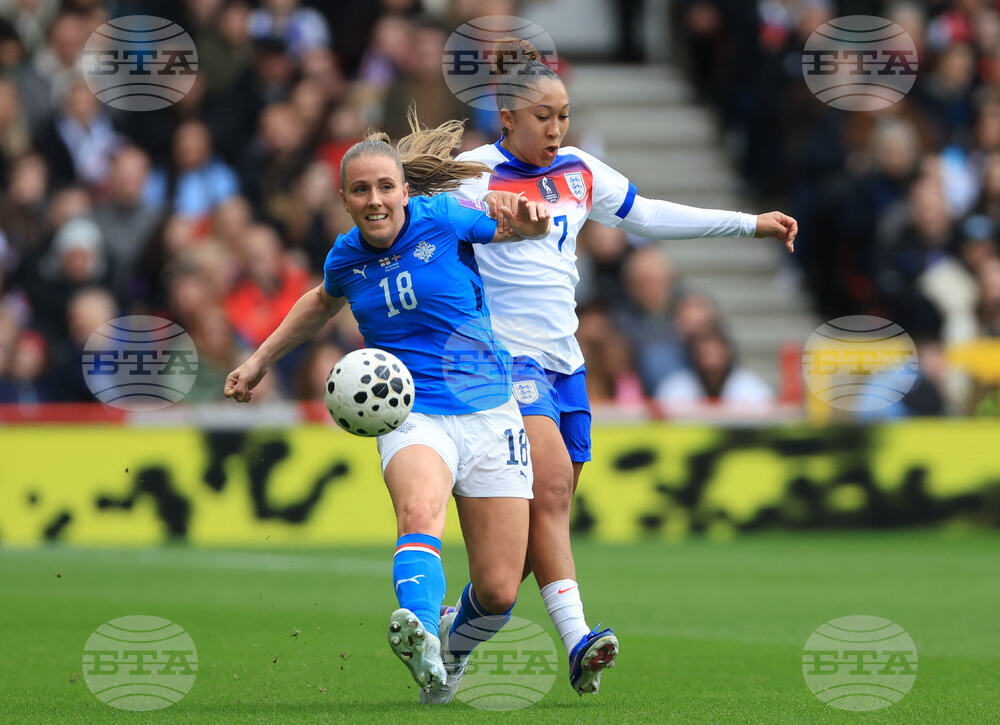Britain Women's World Cup Qualifier Soccer