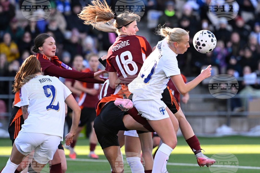 Finland Women's World Cup Qualifier Soccer