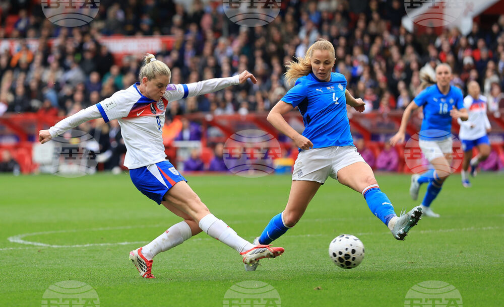 Britain Women's World Cup Qualifier Soccer