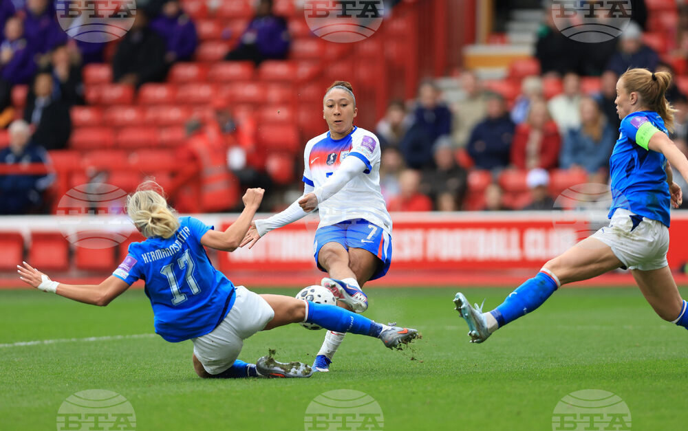 Britain Women's World Cup Qualifier Soccer