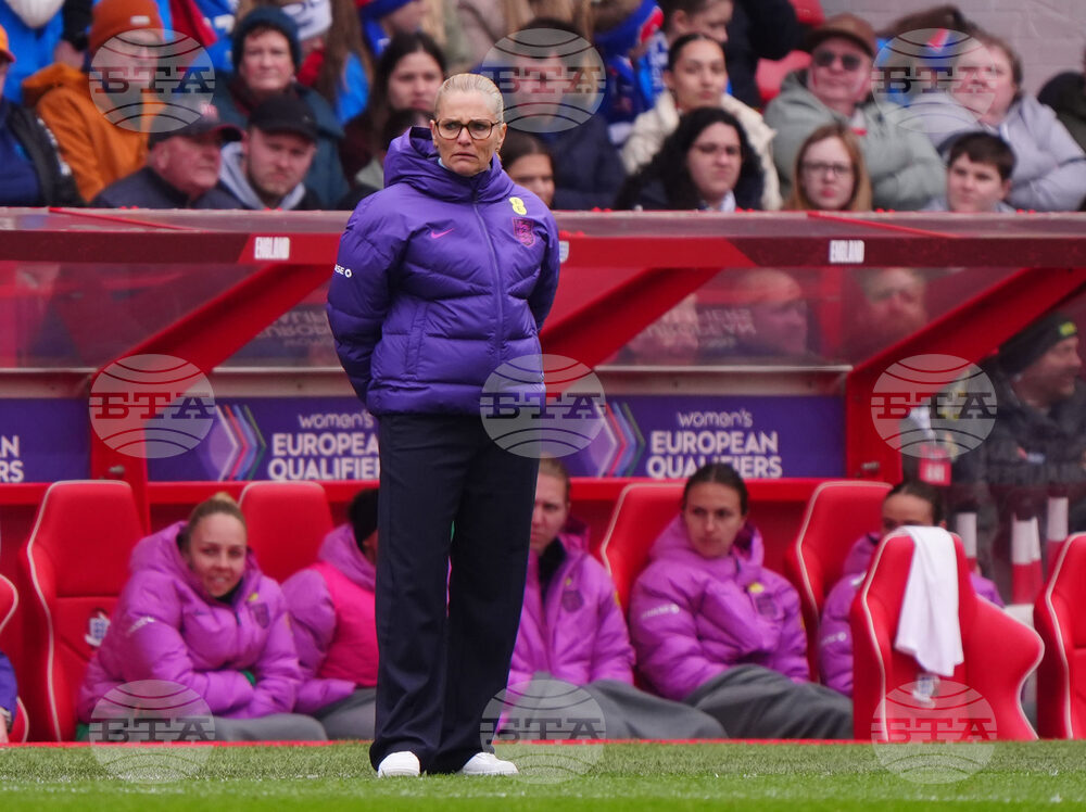 Britain Women's World Cup Qualifier Soccer
