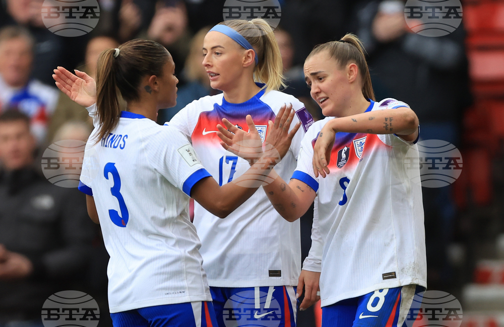 Britain Women's World Cup Qualifier Soccer