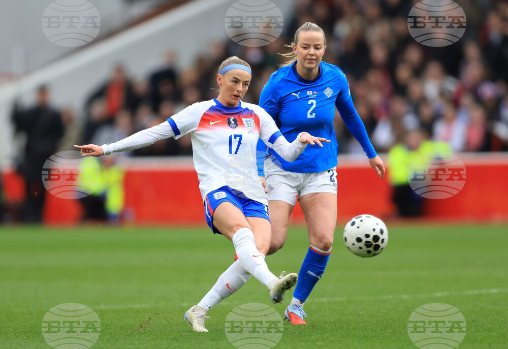 Britain Women's World Cup Qualifier Soccer