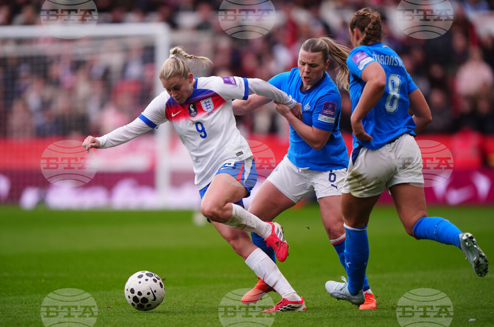 Britain Women's World Cup Qualifier Soccer