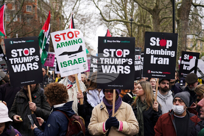 Britain Iran Israel US Protest