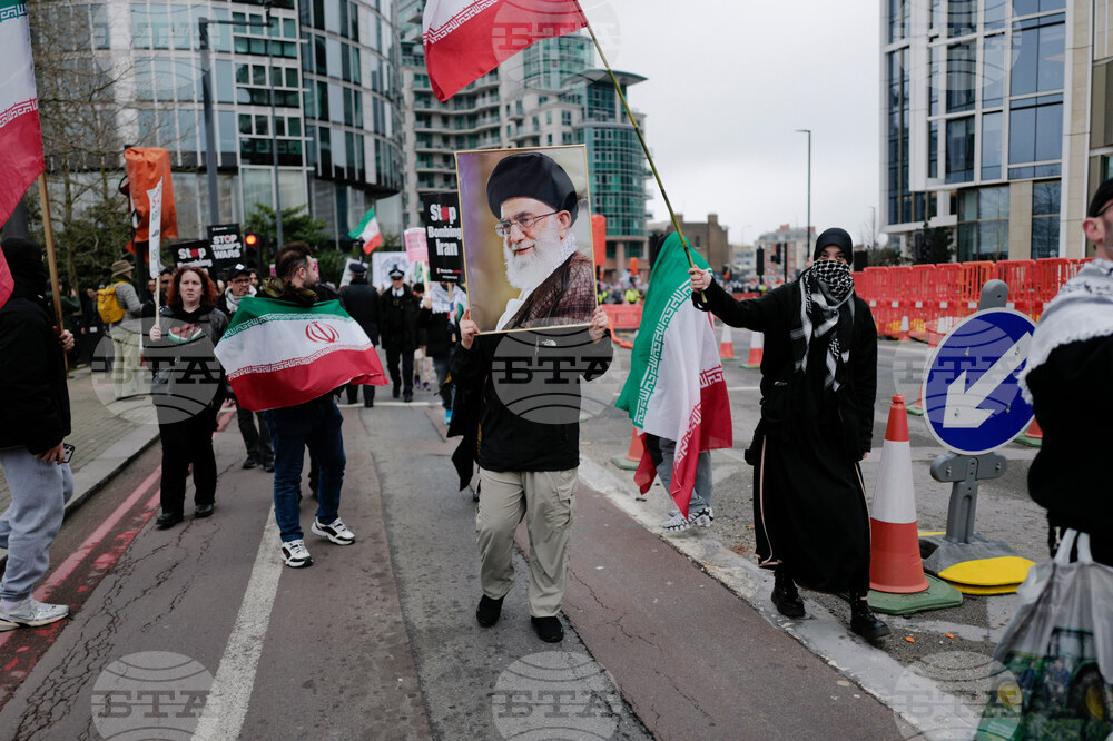 Britain Iran Israel US Protest
