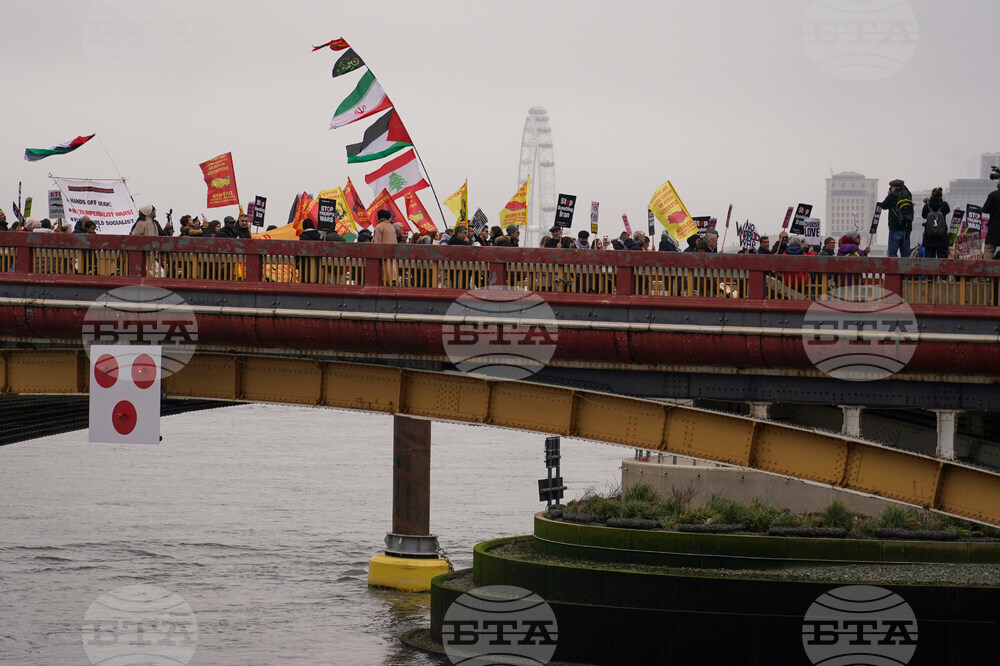 Britain Iran Israel US Protest
