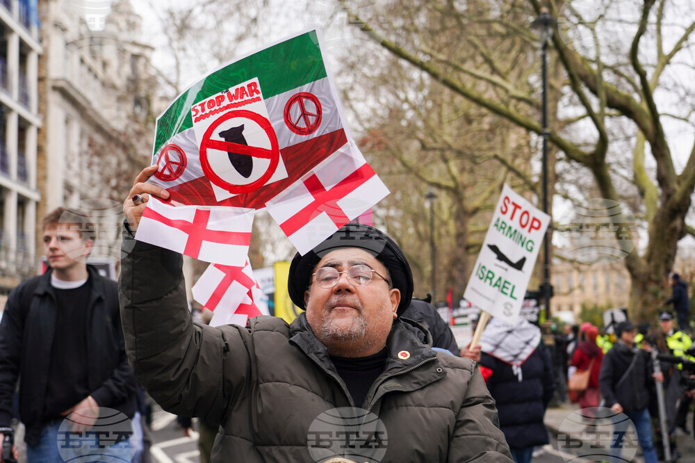 Britain Iran Israel US Protest