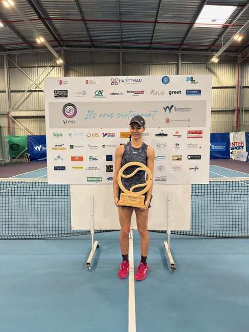 Лидия Енчева стана шампионка на сингъл на турнир по тенис във Франция