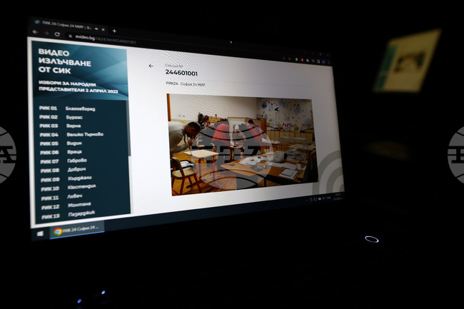 Парламентарни избори - бюлетини - броене - видео излъчване
