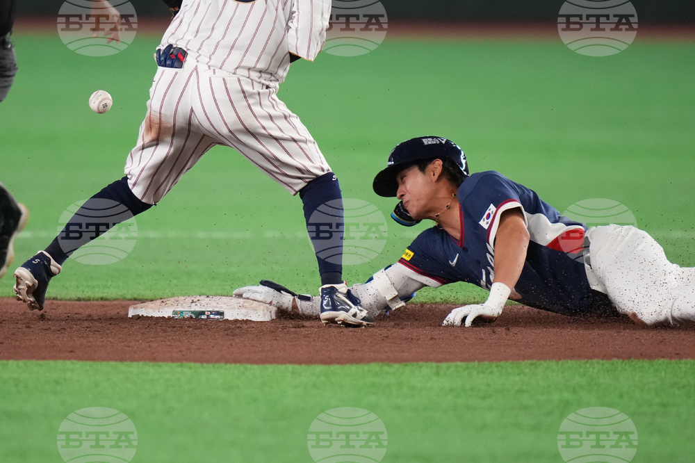 APTOPIX WBC Japan South Korea Baseball
