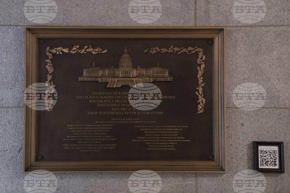 Capitol Riot Plaque
