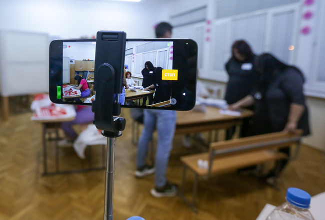 Парламентарни избори - бюлетини - броене