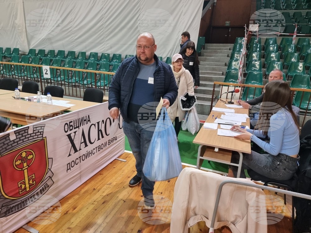 Хасково - парламентарни избори - преброяване
