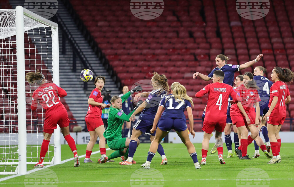 Britain Women's WCup Qualifier Soccer