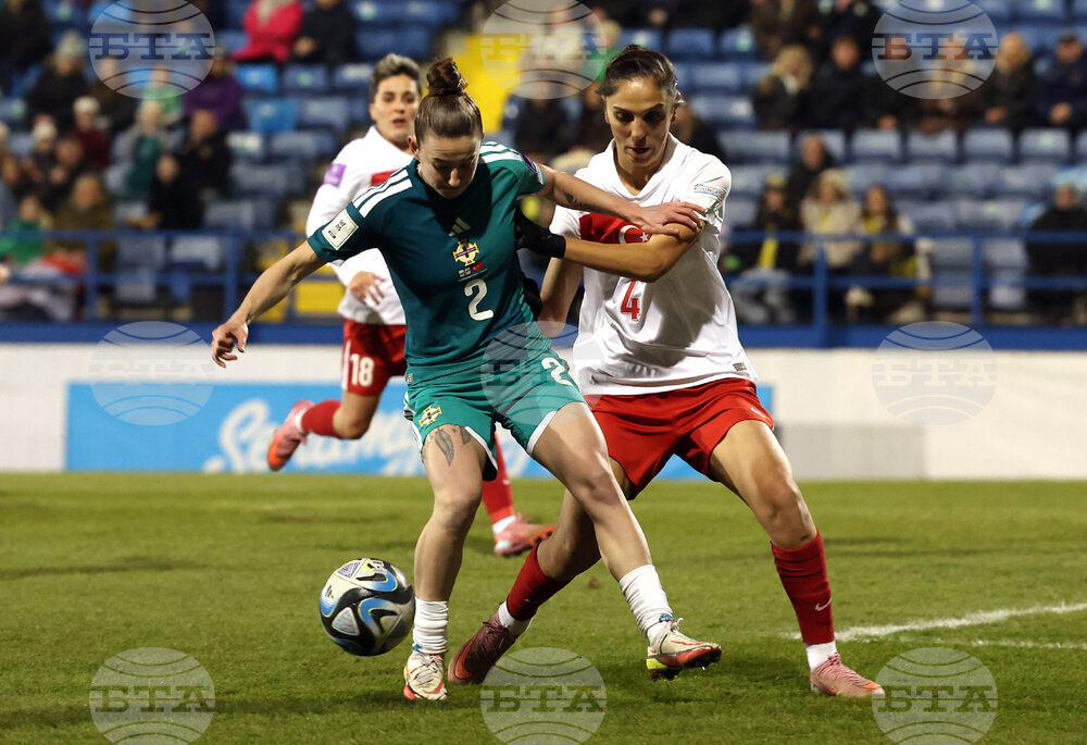 Britain Women's WCup Qualifier Soccer