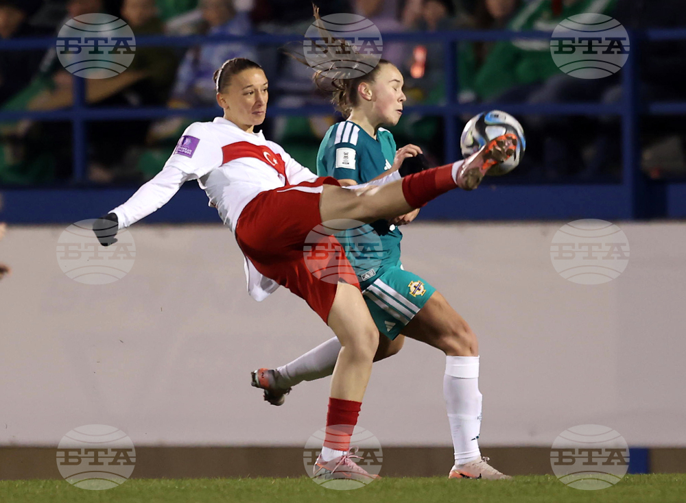 Britain Women's WCup Qualifier Soccer