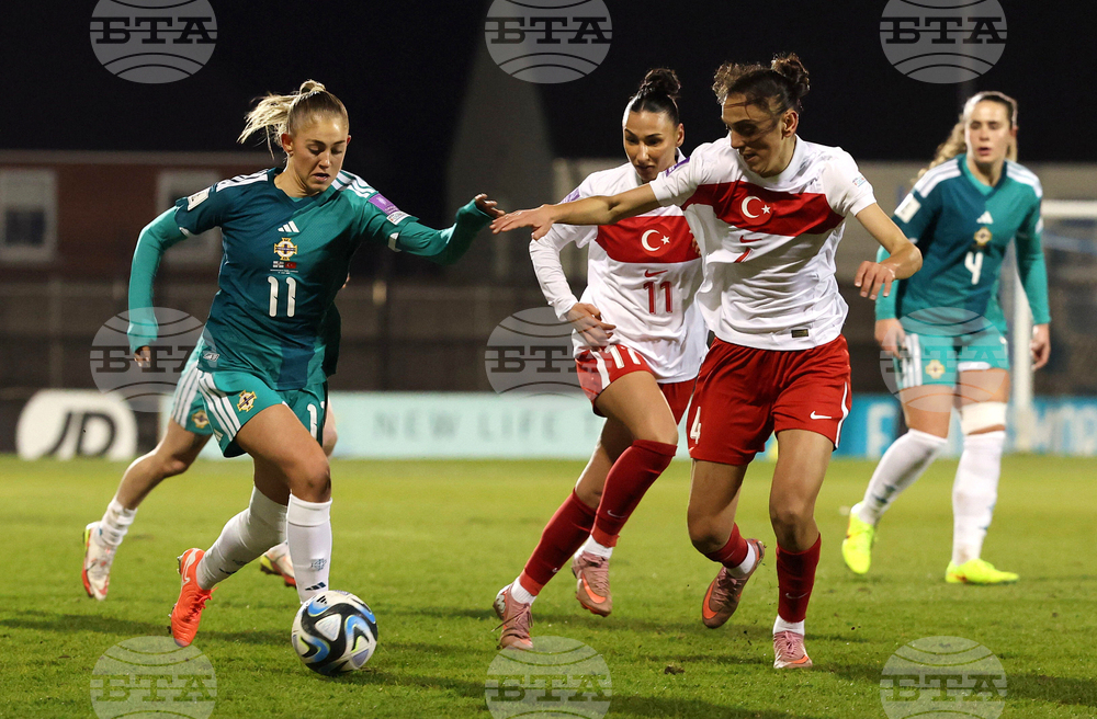 Britain Women's WCup Qualifier Soccer