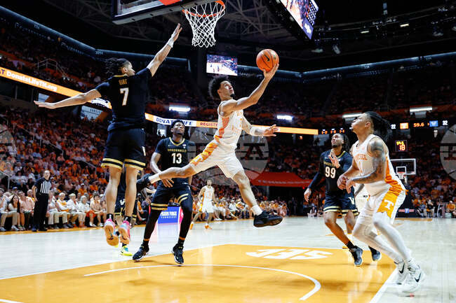 APTOPIX Vanderbilt Tennessee Basketball