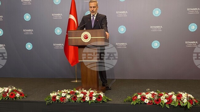 Турция продължава да полага всички усилия за прекратяване на войната в Близкия изток, заяви турският външен миинистър Хакан Фидан