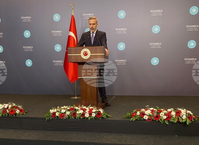 Турция продължава да полага всички усилия за прекратяване на войната в Близкия изток, заяви турският външен министър Хакан Фидан