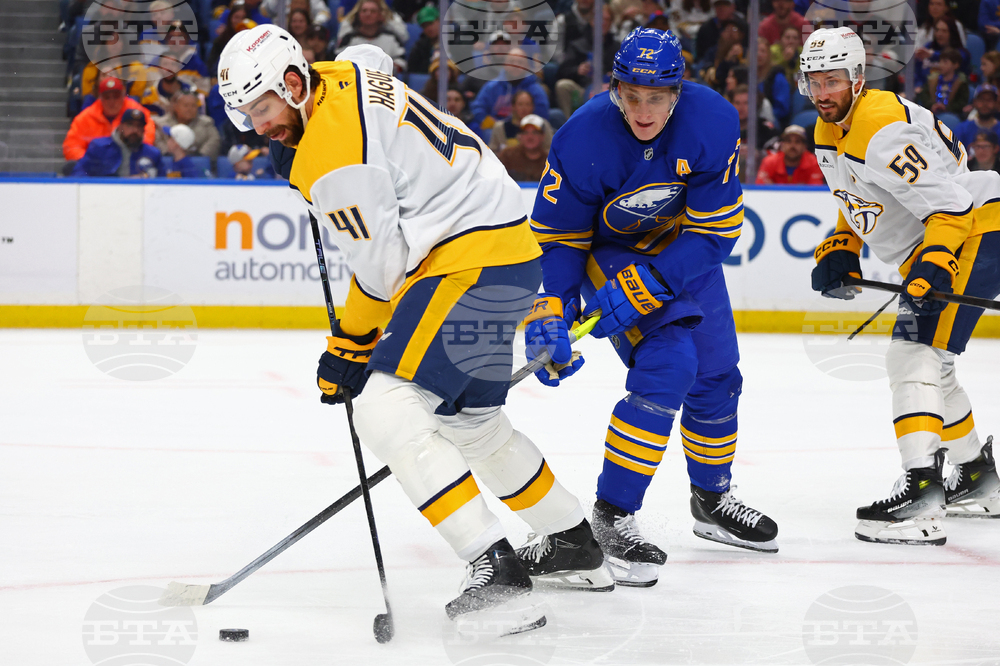 Predators Sabres Hockey