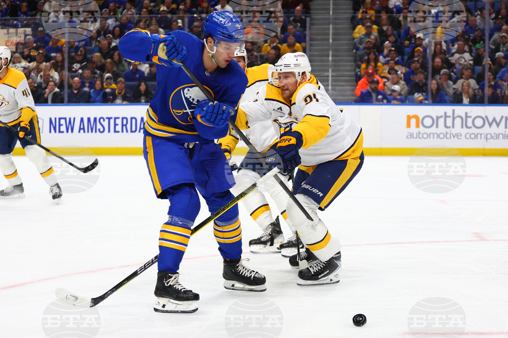 Predators Sabres Hockey