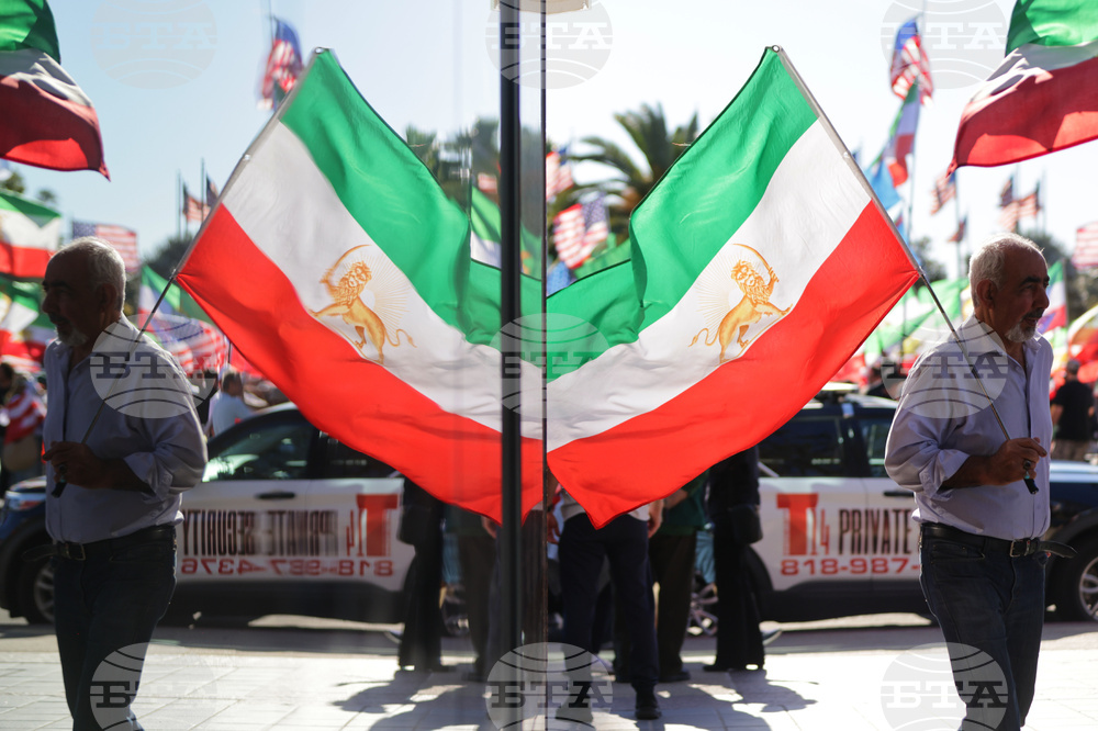 Iran US Israel Protest