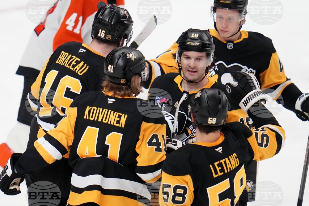 Flyers Penguins Hockey