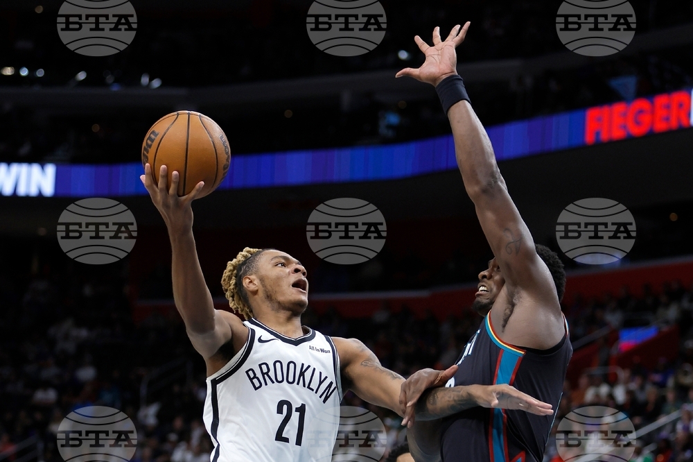 Nets Pistons Basketball