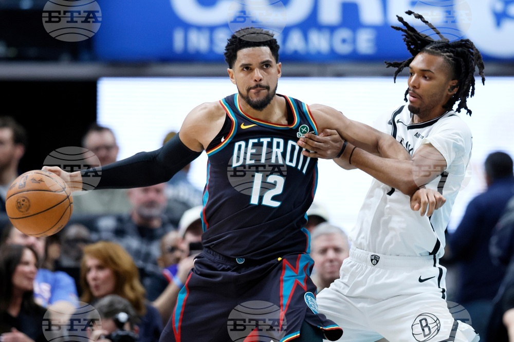 Nets Pistons Basketball