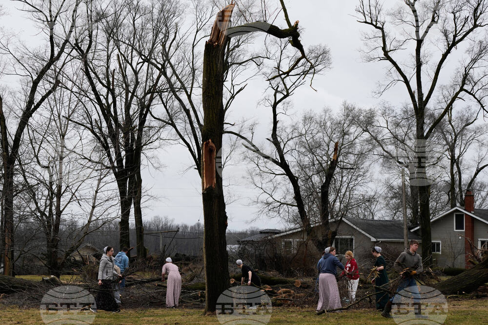 APTOPIX Extreme Weather Michigan