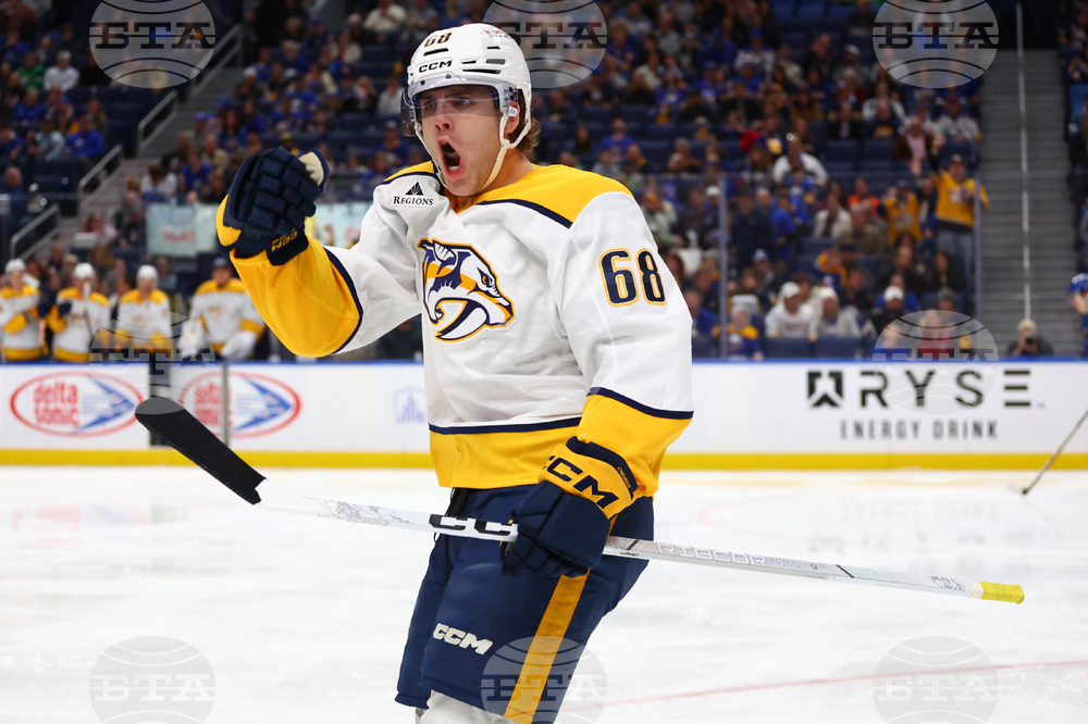 Predators Sabres Hockey