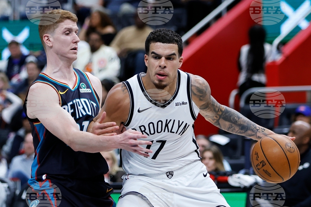 Nets Pistons Basketball