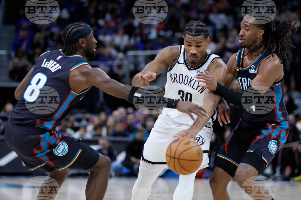 Nets Pistons Basketball