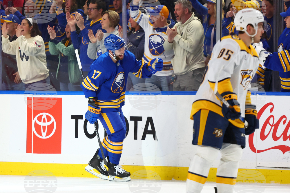 Predators Sabres Hockey